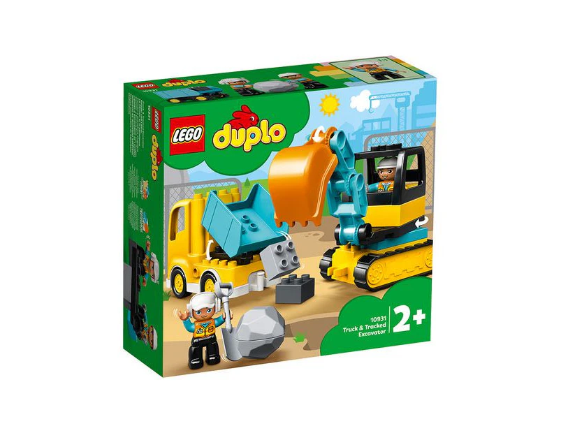 LEGO Duplo - Truck & Tracked Excavator - 10931
