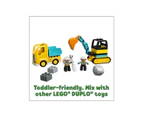 LEGO® DUPLO Town Truck & Tracked Excavator 10931 - Yellow