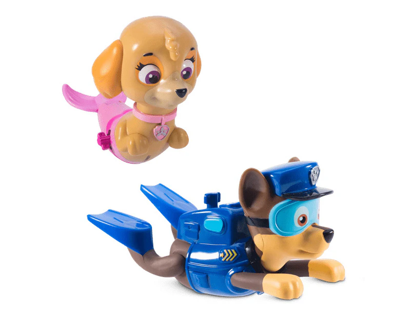 Swimways 14cm Paddlin Pups Paw Patrol Kids/Swim Water Fun Bath Toy 3y+ Chase