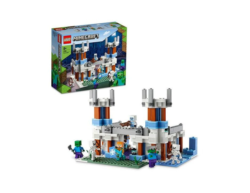 LEGOÂ® MinecraftÂ® The Ice Castle 21186