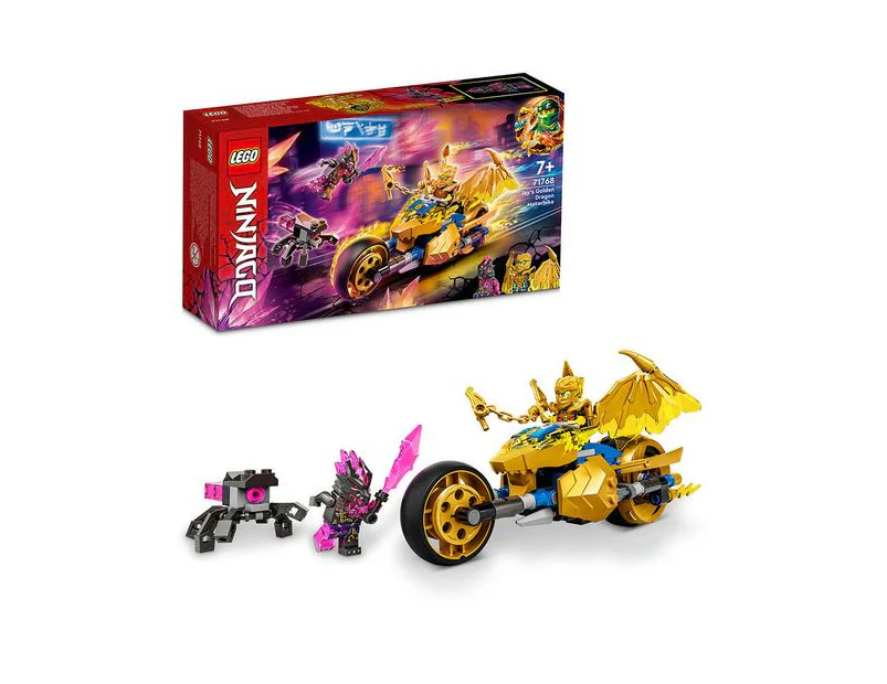 LEGO NINJAGO Jays Golden Dragon Motor Bike