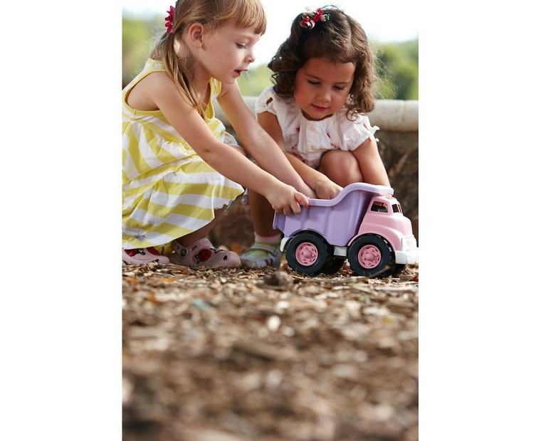 Green toys best sale pink dump truck