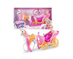 Zuru Sparkle Girlz Princess Fashion Doll w/Horse & Carriage Kids Play Toy 3+