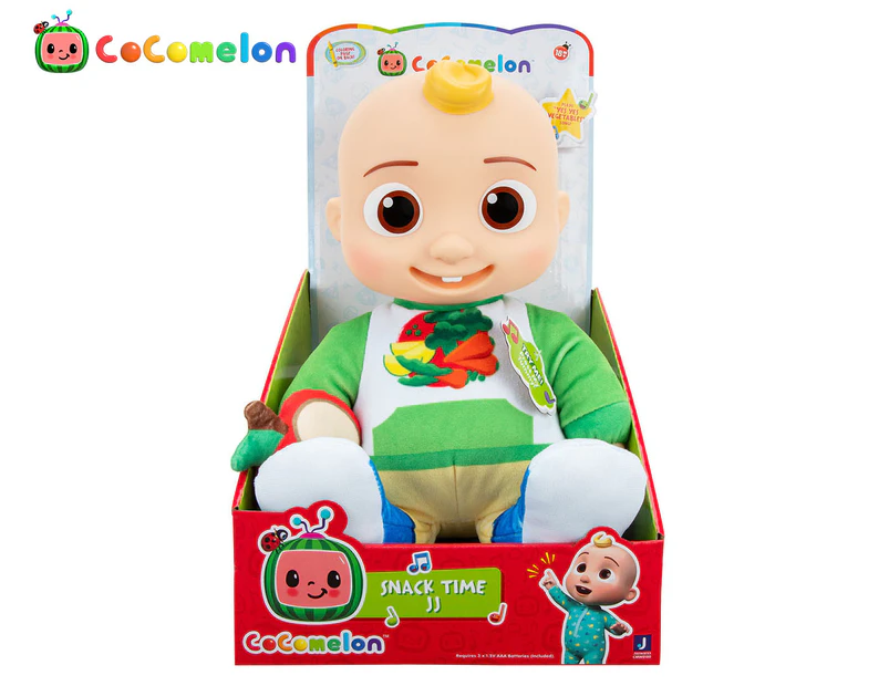CoComelon Musical Snack Time JJ Plush Toy