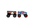 Hot Wheels Monster Trucks Demolition Doubles RC 2-Pack Race Ace & HW 5-Alarm