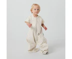 Ergo Pouch Jersey Sleepsuit Bag 1.0 TOG - Size 8-24 months - Neutral
