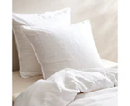 Target Lilah Linen European Pillowcase - White