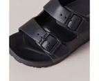 Target Womens Double Buckle Sandals - Myah - Black