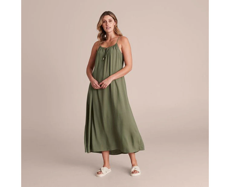 Target Resort Tie Front Maxi Dress