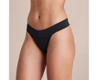 Seamfree G-String Briefs - Lily Loves - Black