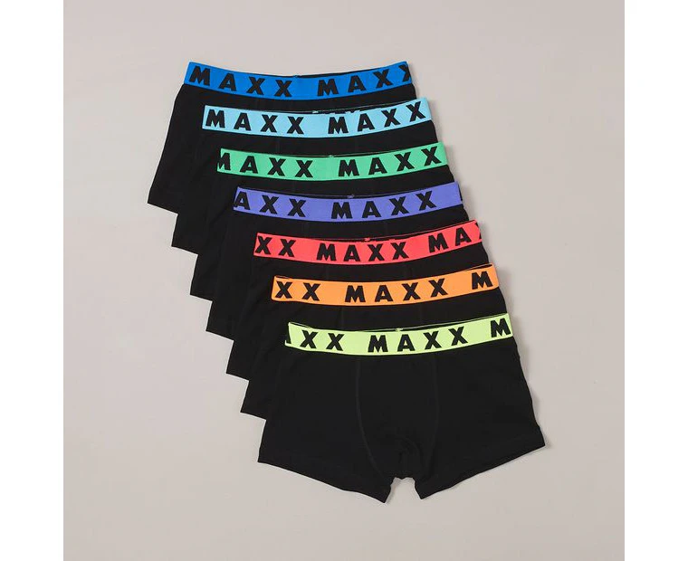 7 Pack Maxx Trunks - Black