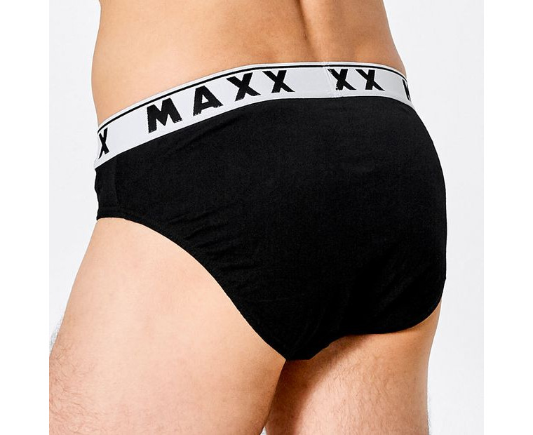 Maxx 5 Pack Hipster Briefs - Black