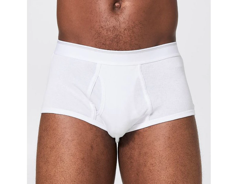 Maxx 3 Pack Classic Briefs - White