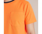 Graphite Hi-Visibility T-Shirt - Orange