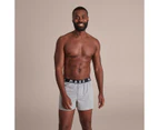 Maxx 3 Pack Knit Boxers - Grey