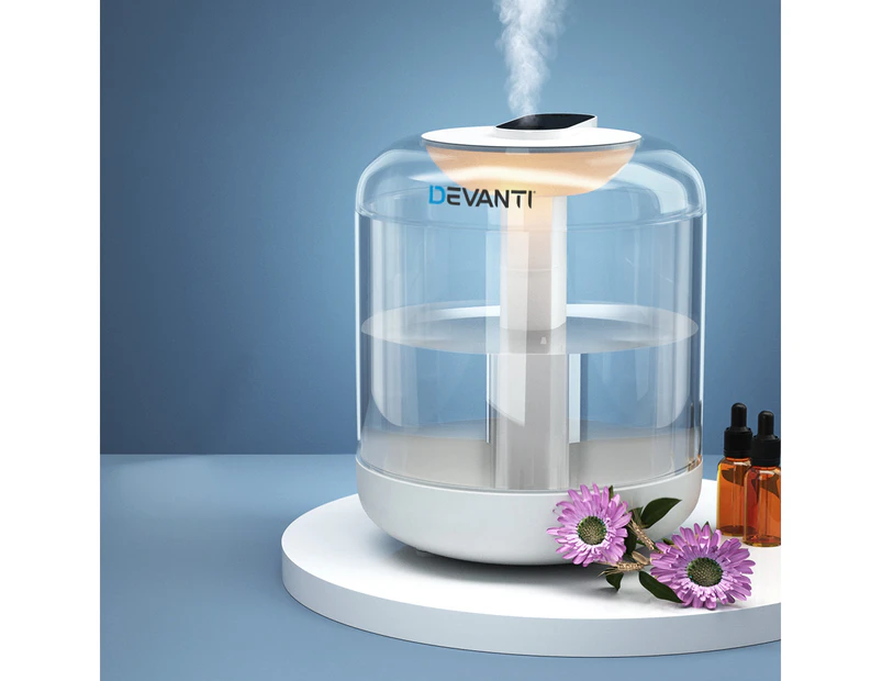 Devanti Aroma Diffuser Aromatherapy Humidifier 1L