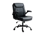 Artiss Executive Office Chair Mid Back Black