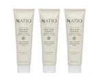 3 x Natio Aromatherapy Clay And Plant Face Mask Purifier 100g