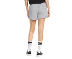 Puma Women's Essentials High Waist Shorts - Light Gray Heather