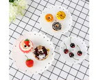 3 Layer Fruit Cake Plate Holder Stand Home Festival Party Dessert Storage Rack-Transparent