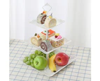 2/3 Tiers Fruit Cake Plate Holder Stand Home Festival Party Dessert Storage Rack-10#