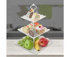 2/3 Tiers Fruit Cake Plate Holder Stand Home Festival Party Dessert Storage Rack-14#