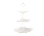 2/3 Tiers Fruit Cake Plate Holder Stand Home Festival Party Dessert Storage Rack-11#