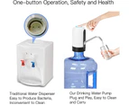 Water Bottle Pump 5 Gallon Water Bottle Dispenser USB Charging Automatic Drinking Water Pump Portable Electric Water Dispenser