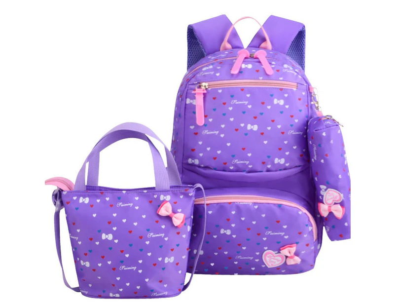 3pcs set Hot Women Printing Backpack for School Teenagers Girls Canvas school bags fashion Ladies laptop bag Backpaks mochilas