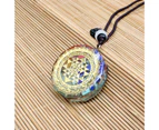 7 Chakra Energy Pendant Necklace Yoga Meditation Balancing Stone Jewelry Gift Multicolor