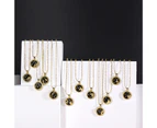 12 Constellation Round Necklace for Women Men Couple Creative Pendant Accessory Pisces