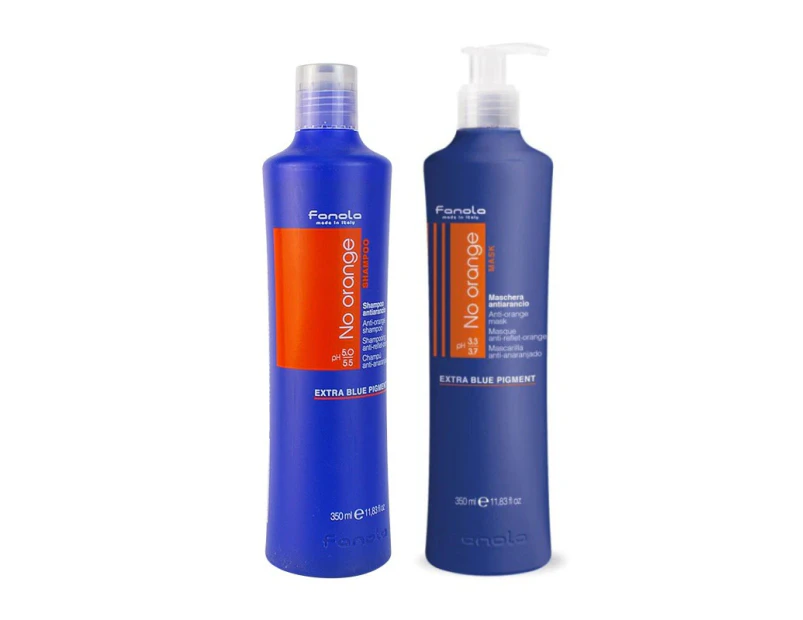 Fanola No Orange Shampoo & Mask 350mL Bundle