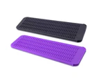 2 Pack Heat Resistant Silicone Mat Pouch For Flat Iron, Curling Iron,Hair Straightener,Hair Curling Wands