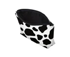 Cosmetics Bag Cow Printed Makeup Bags for Girls, Small Travel Toiletry Bag