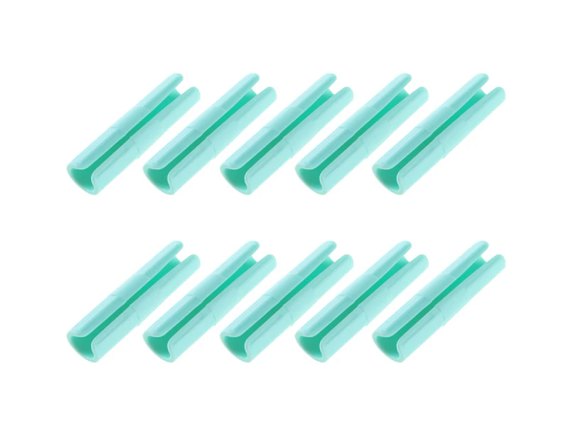 10Pcs Bed Sheet Fixing Clip Grippers Fasteners Clothes Pegs Coverlet Holder Blue