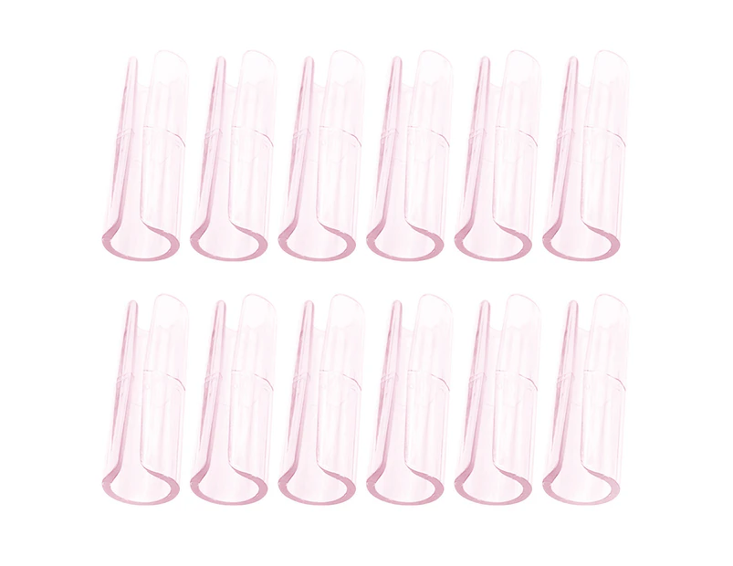 12Pcs Quilt Holder Cylindric Shaped Non-Slip Plastic Seamless Sheet Blankets Clips Bedding Supplies Pink