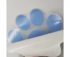 20Pcs Non-slip Stickers Adorable Cartoon PEVA Cute Floor Anti-slip Stickers Household Supplies Blue