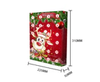 Christmas Elk 2020 Advent Calendar with 24 Little Doors Surprise Gift Home Decor