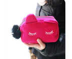 Velvet Flannel Cat Cosmetic Makeup Bags Cute Cartoon Storage Pencil Pouch Cases