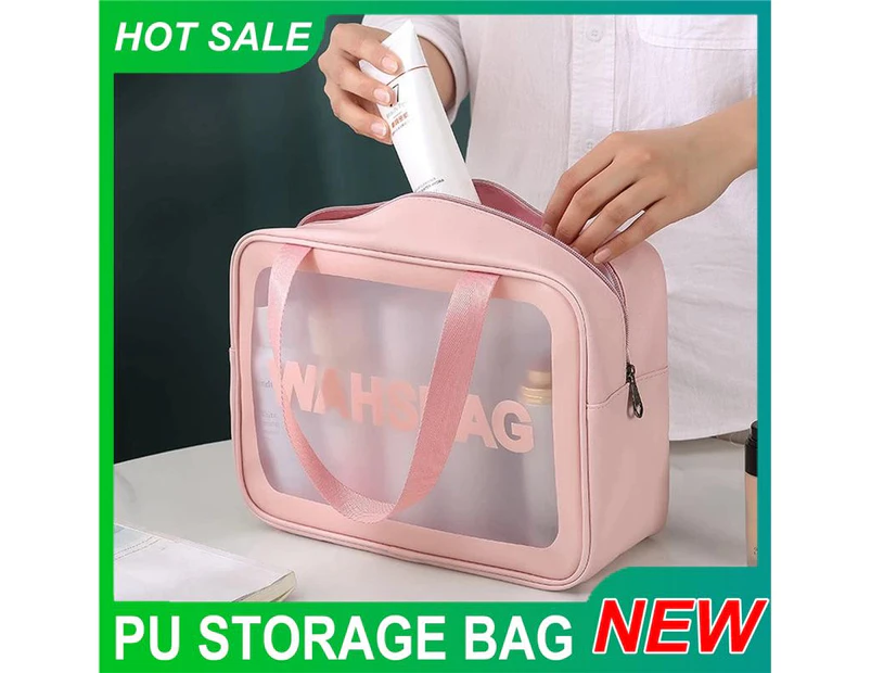 Women Travel Storage Bag Toiletry Organize Waterproof PVC Cosmetic Bag MakeUp Bag Female Wash Bag