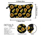 Women Portable Printed Travel Cosmetic Makeup Bag Toiletry Case Coin Purse Storage Pouch Organizer