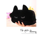 Xiaomi Official Mi Home Large Capacity Cartoon Cat Cosmetic Bag Velvet Solid Color Make Up Bag