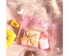 Yali PVC Handbag Gift Bag Waterproof Travel Pouch Cosmetic Makeup Tool Pouch Transparent Bag Ultra-portable Beauty Bag