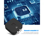 USB Bluetooth-compatible 5.0 Receiver Portable 3.5mm 2RCA Interface Supporting NFC High Speed Audio Adapter for Speaker