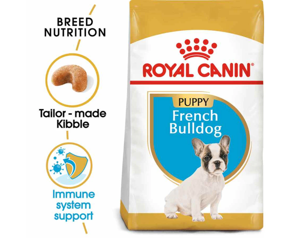 Royal Canin French Bulldog Puppy Dry Dog Food 3kg ** Shortdated**