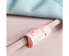 6Pcs Quilt Grippers Wide Application Lightweight ABS Bed Sheet Clips for Household Pink
