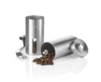 Stainless Steel Manual Coffee Grinder With Conical Ceramic Grinder Espresso Grinder Precision Grinder Handheld Compatible 40G - Silver