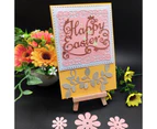 Happy Easter Blessing Metal Cutting Dies Stencil Scrapbooking DIY Album Stamp