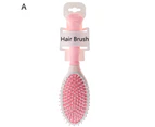 Cat Claw Comb Beautiful Cute Cozy Adorable Lovely Beauty Tool Plastic Pink Air Cushion Comb for Ladies-A