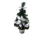Christmas Tree Compact Festive Delicate Excellent Xmas Tree Ornament Party Accessories-WSHF-002